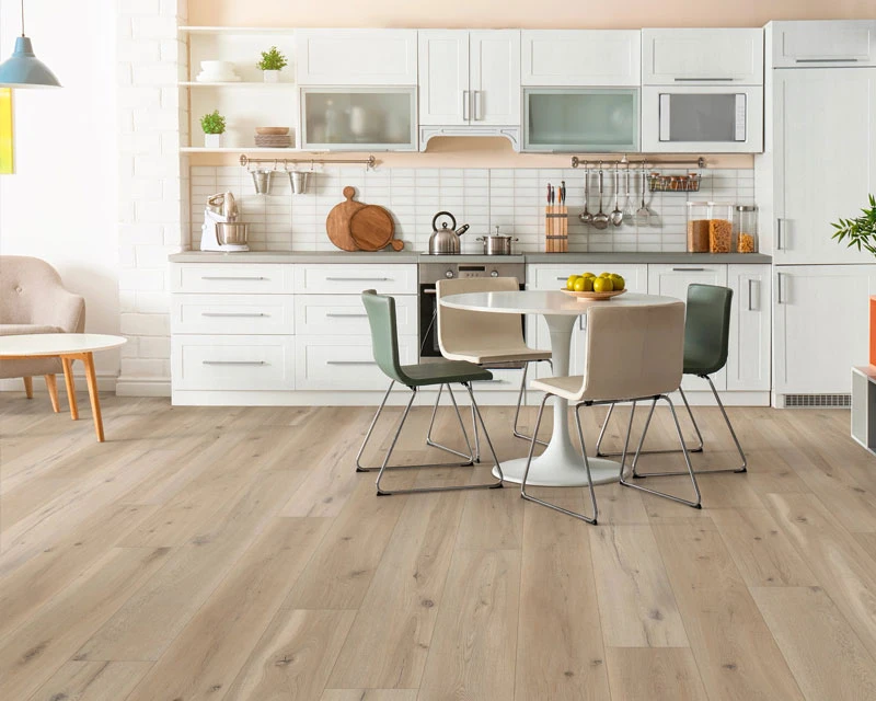 remodeled floor with furniture