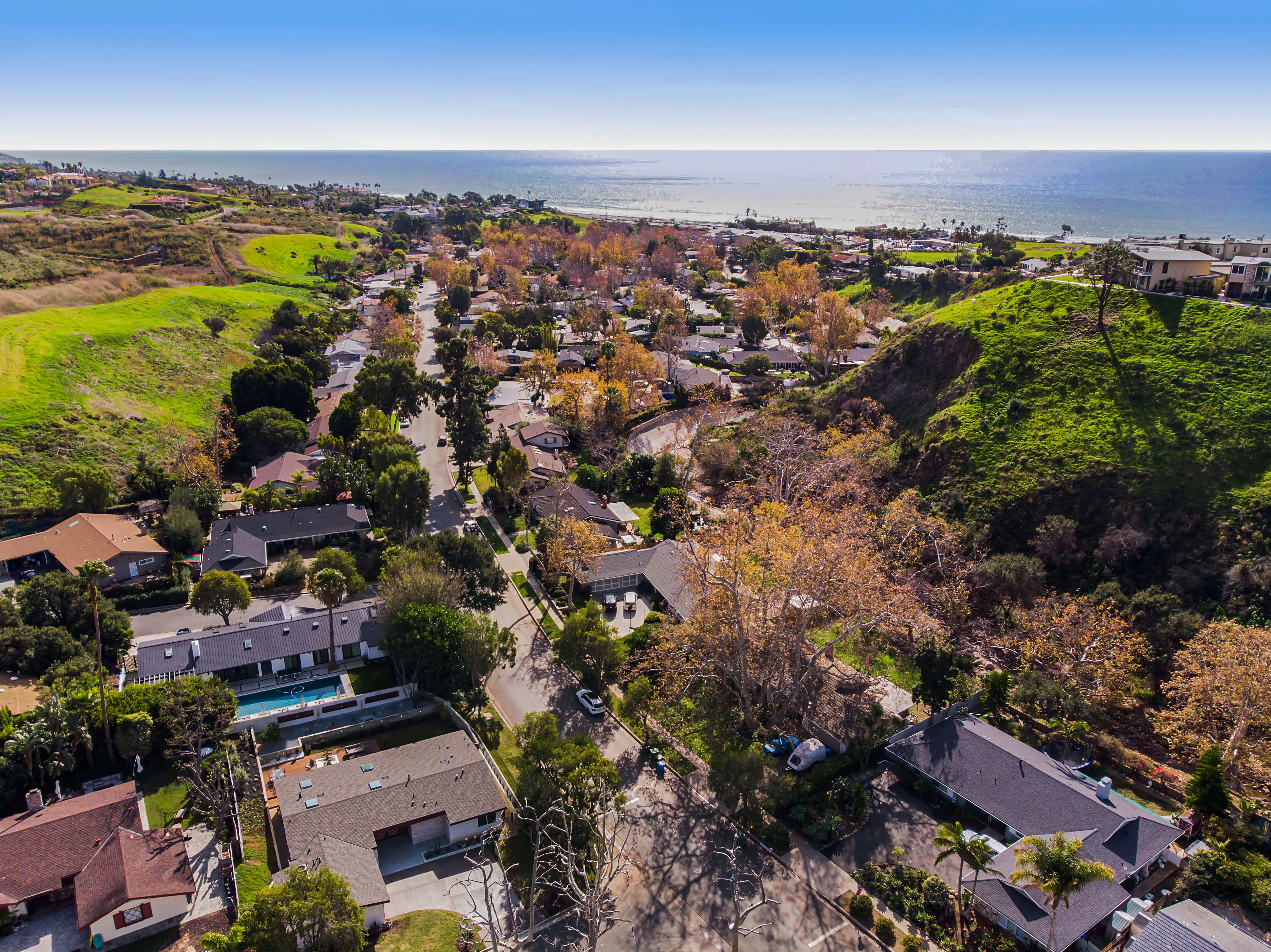 Vista Sierra Dr Malibu home and yard renovation — view 10