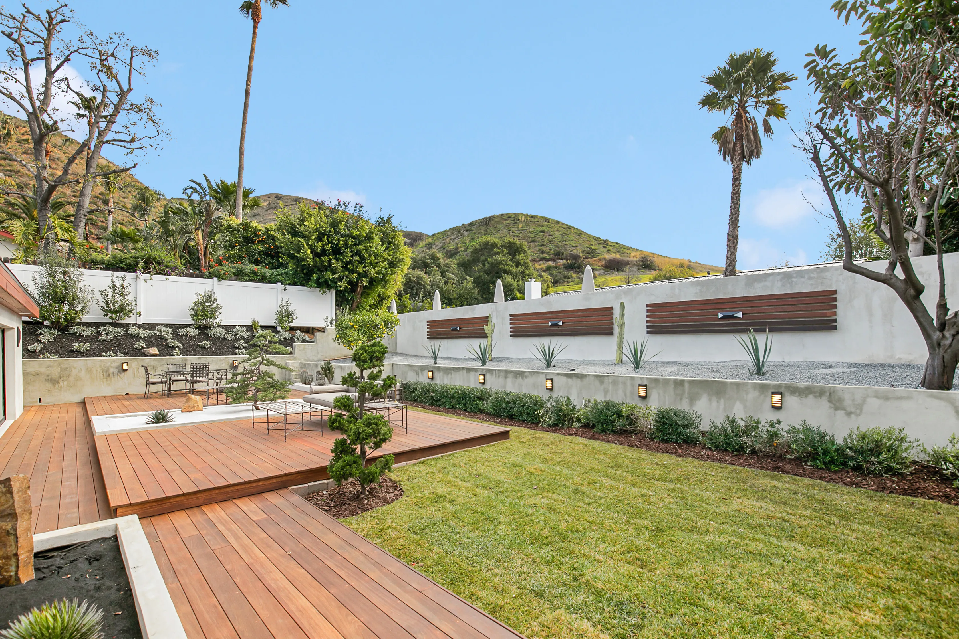 Vista Sierra Dr Malibu home and yard renovation — view 43