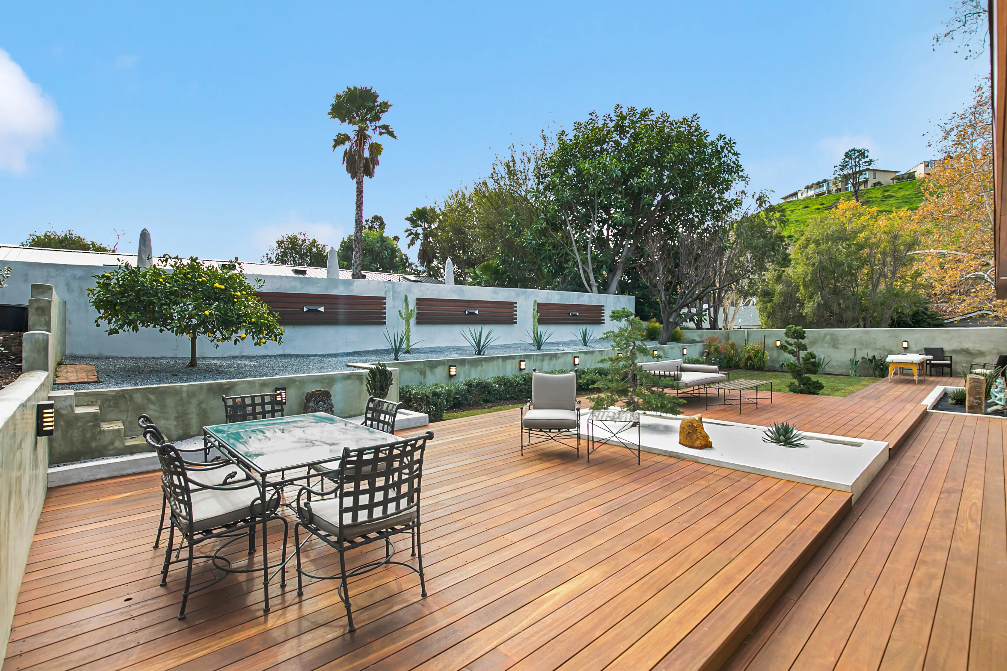 Vista Sierra Dr Malibu home and yard renovation — view 45