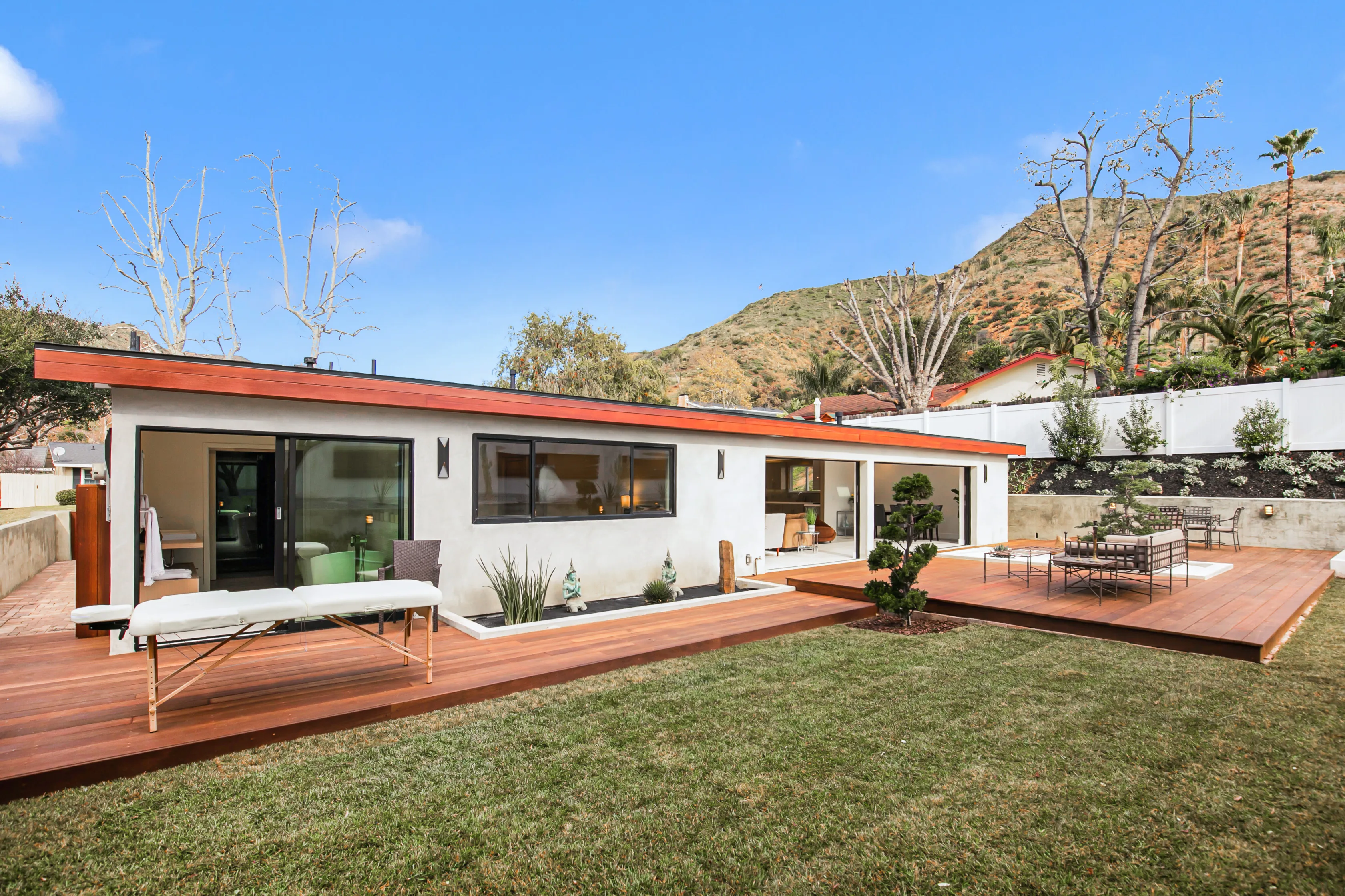 Vista Sierra Dr Malibu home and yard renovation — view 47