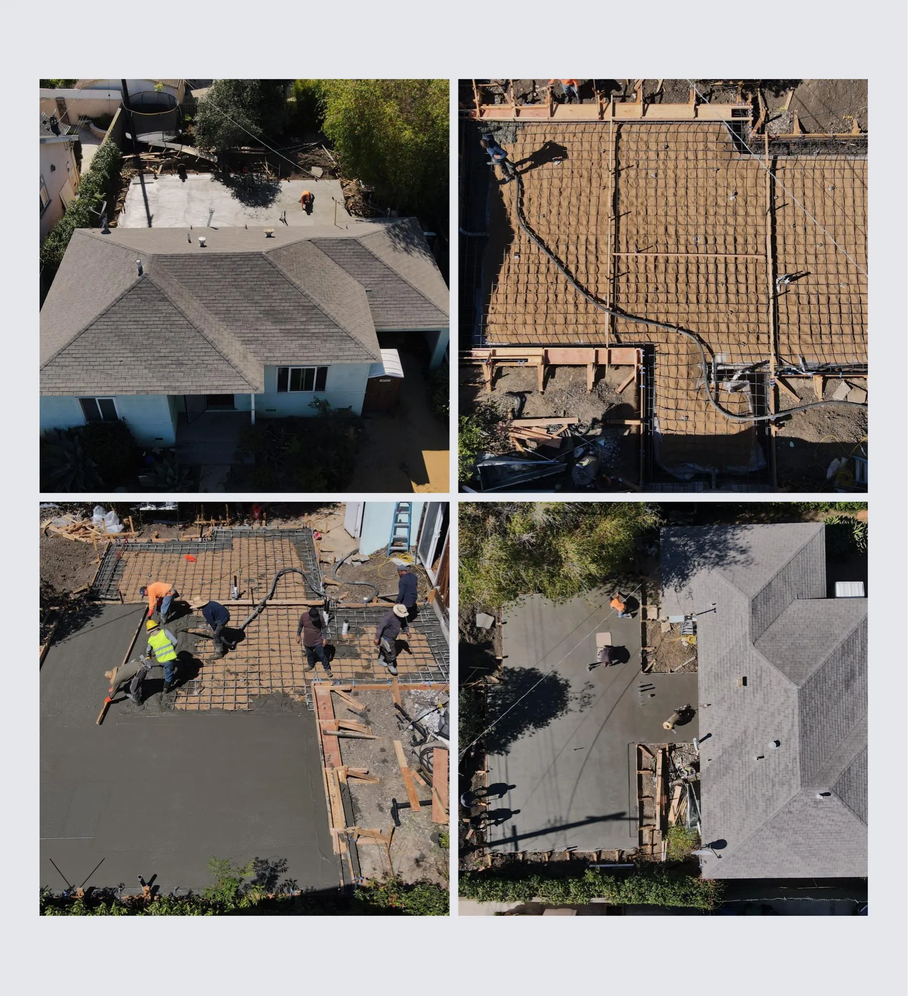 Detached ADU construction in Altadena by Amerbuild